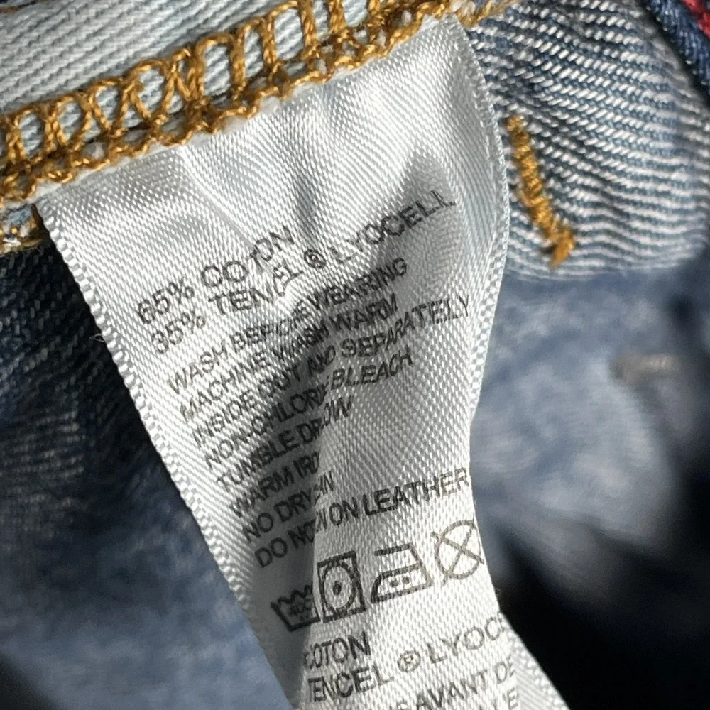 Tommy Bahama Jeans Mens 34x34 (34x29)‎ Blue Relaxed Fit Straight Leg Denim Pants